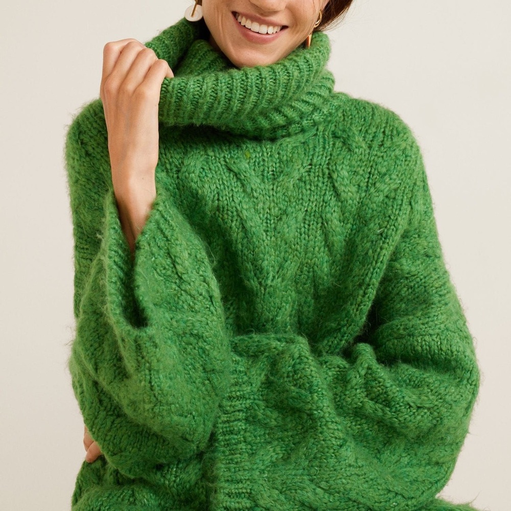 MANGO - Chunky Knit Sweater
